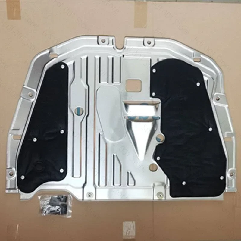 Engine Under Cover Aluminum Alloy Chassis Skid Plate For 10th Gen Civic 16-21