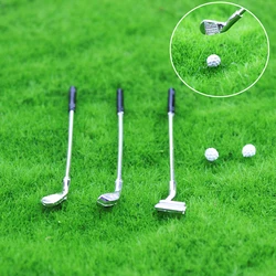 1Set 3pcs Golf Sticks with 2pcs Ball DollS Accessories Kids Toy Dollhouse Miniature Accessory Wholesale