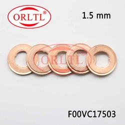 1.5mm Copper Washers F00VC17503 Gaskets F00RJ01453 For Bosch Common Rail Diesel Injector 4 Pieces Free Shipping