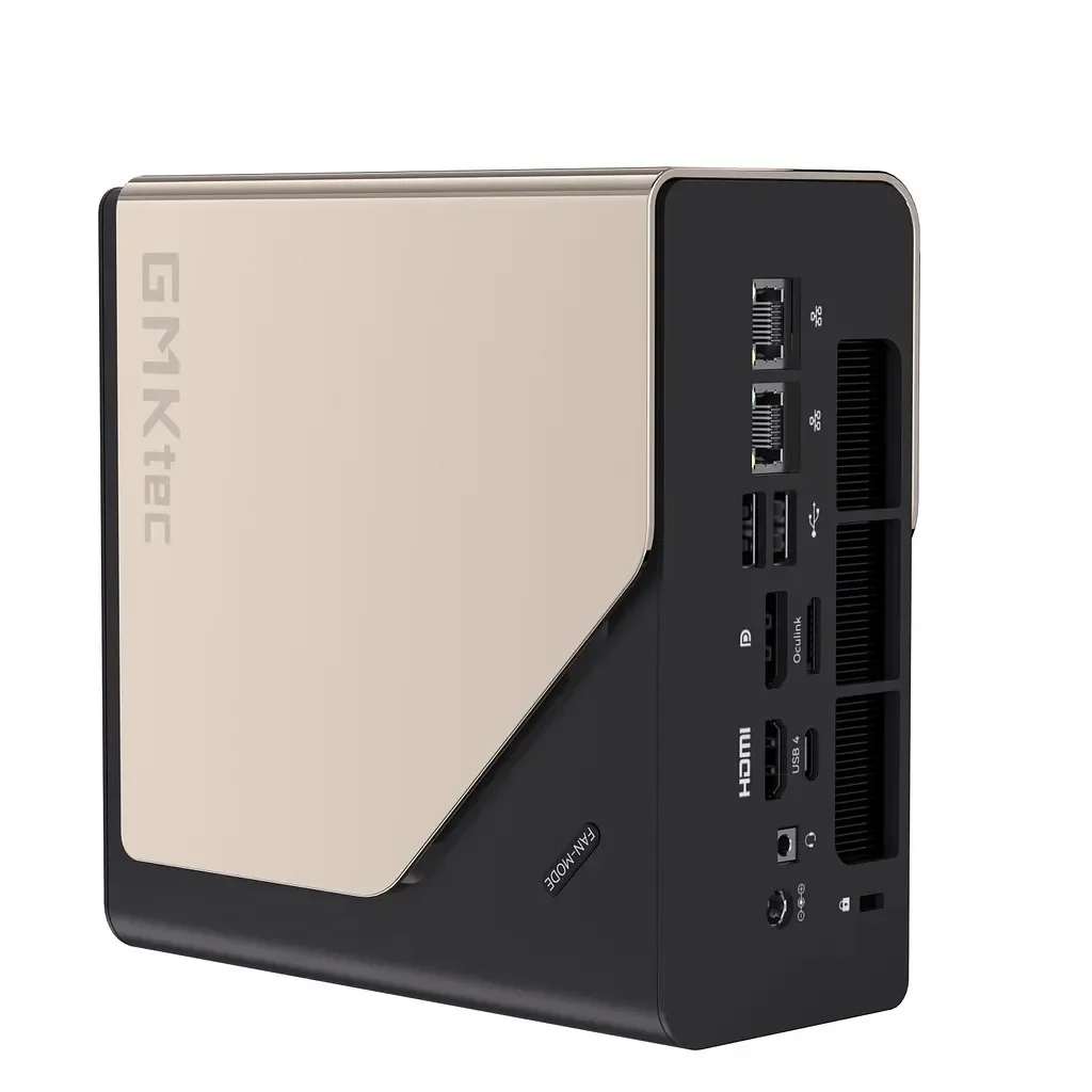 GMKtec EVO-T1 AI Mini PC Intel Core Ultra 9 285H DDR5 5600 USB4 Dual 2.5G LAN WiFi 6 BT5.2 Windows 11 Pro Gaming Desktop