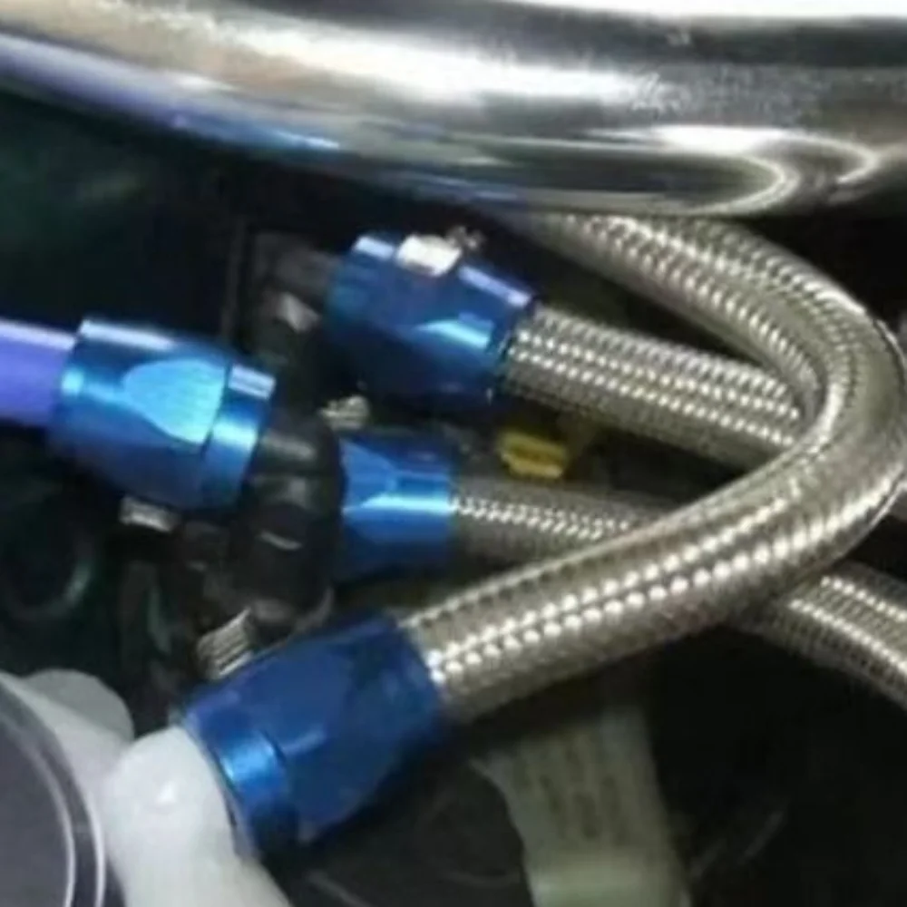 

AN4 AN6 AN8 AN10 AN12 Зажим топливопровода Модифицированный радиатор Универсальный зажим для топливной трубы Держатель масляной трубы Аксессуары для модификации автомобиля