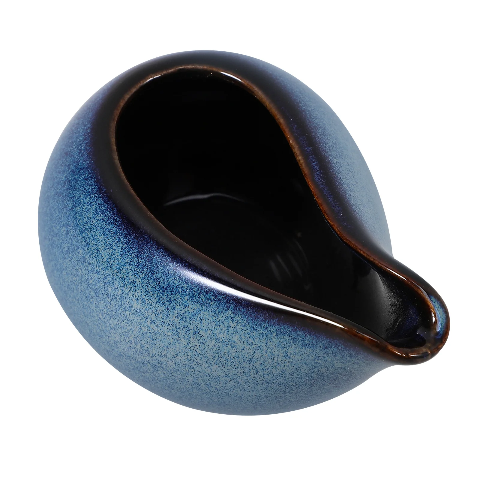 

Small Ceramic Milk Jug Exquisite Porcelain Creamer Pitcher Sauce Dispenser Salad Dressing Syrup Honey Server for Table Serving