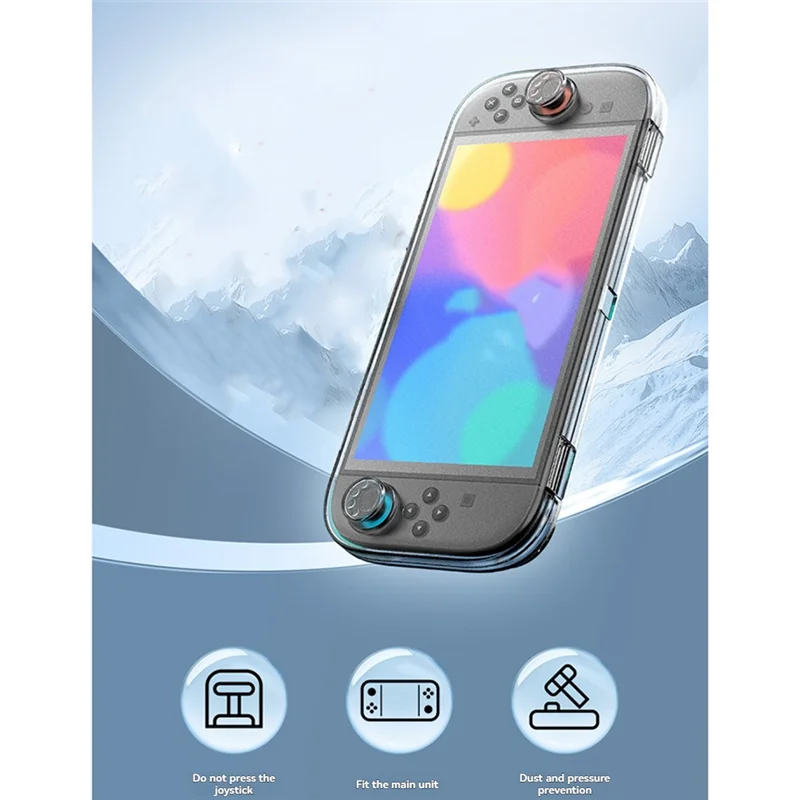 A97I-For Switch 2 Host Protective Case With Game Card Slot Shell Storage Box For Switch2 Controllers Enhanced Protection