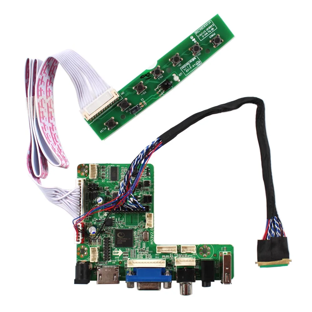 

VGA AV USB H-DMI LCD Controller Board For 15.6" B156HW01 B173HW01 N173HGE LCD Screen 1920x1080