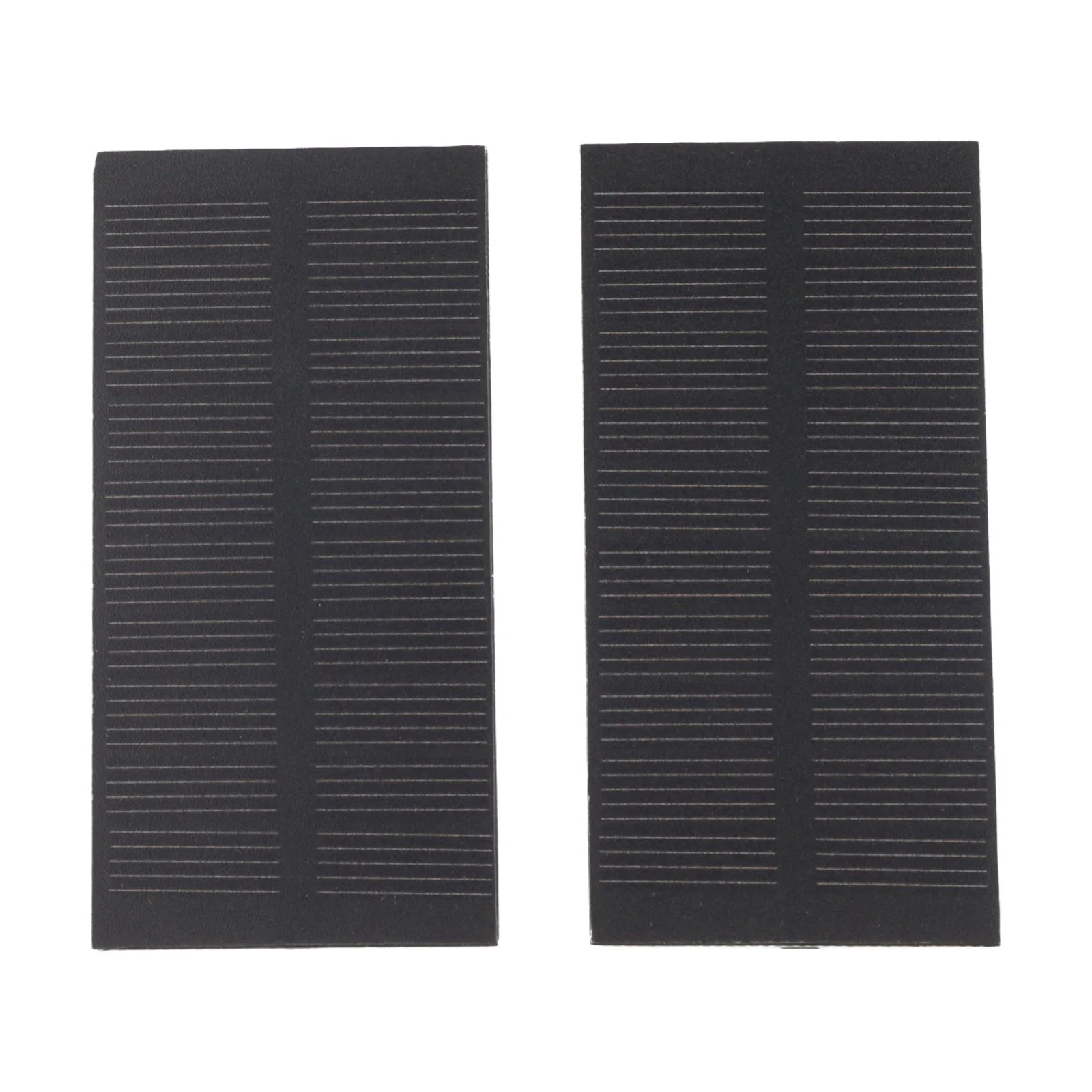 2Pcs 0.5W 5V Polysilicon Solar Panel 80x40mm For 3.7V To 5V For Battery Charging Small Gadgets Toys DIY Projects Renewable Energ