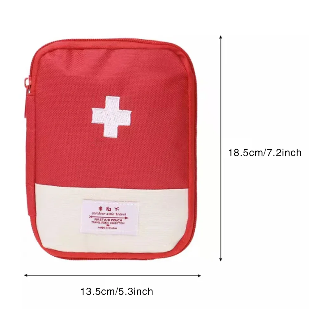 Outdoor Portable First Aid Medical Kit Travel Camping Useful Mini Medicine Storage Bag Camping Emergency Survival Bag Pill Case