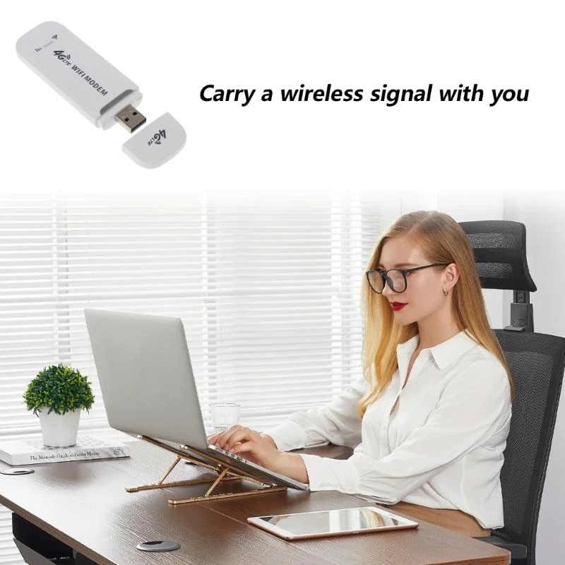 62ka 4G LTE Wireless Wi -Fi маршрутизатор, USB Pocket WiFi Hotspot 150 Мбит / с USB модемом маленький размер