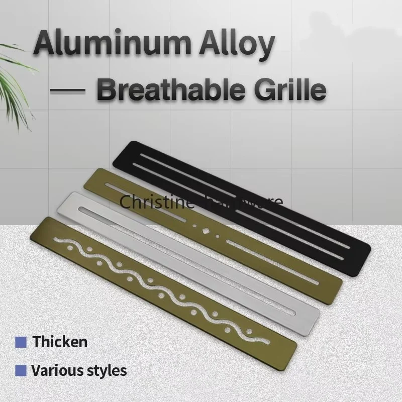 Aluminum Air Vent Ventilator Grille Cover Vents Perforated Sheet Ventilation for Closet Shoe Air Conditioner Home Decor Cover