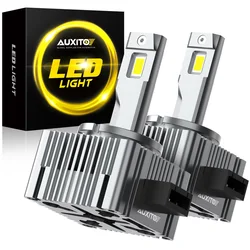 AUXITO 2Pcs D1S D3S LED Headlight Bulbs 6000K White Turbo Headlamps D2S D4S LED Lights 120W Car Head Lamp 30000LM High Power