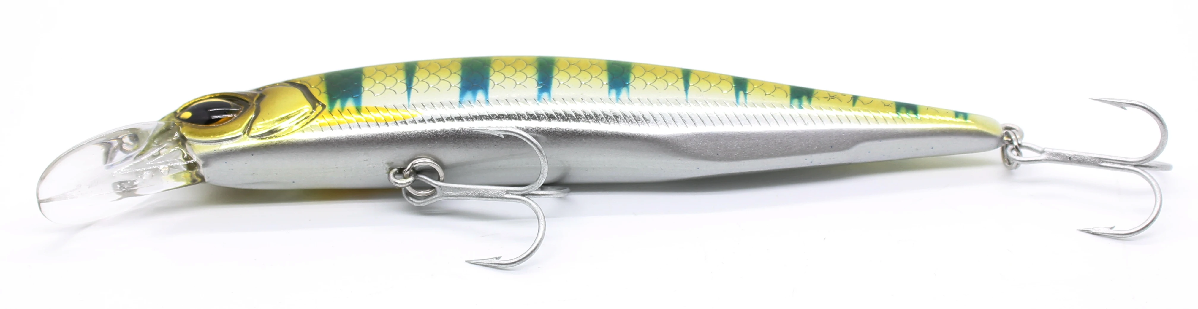 Aoclu-Floating Minnow Hard Bait Wobbler, Ruck köder, Tauchen, 1,8 m, tiefes Magnet gewicht, See barsch killer, VMC-Haken, 135mm, 18,7g – Detail 14
