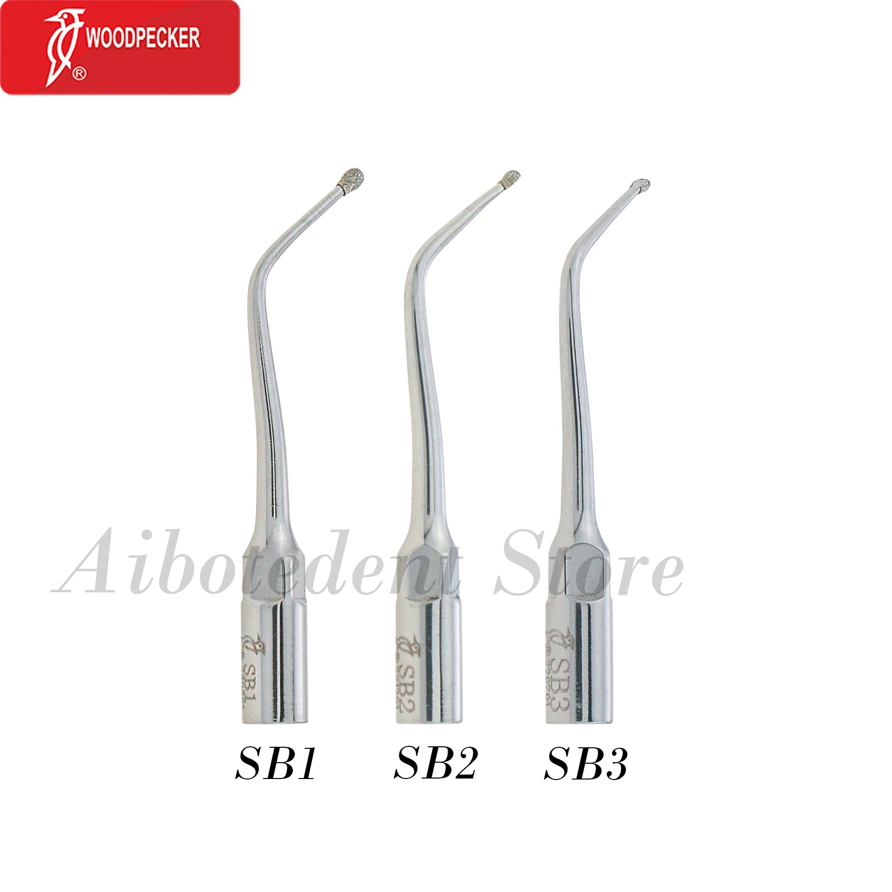 

Woodpecker Dental Ultrasonic Piezo Scaler Tip Cavity Preparation Diamond for EMS SB1 SB2 SB3