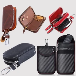 Car Key Signal Blocker Case Faraday Cage Fob Pouch Keyless RFID Blocking Bag