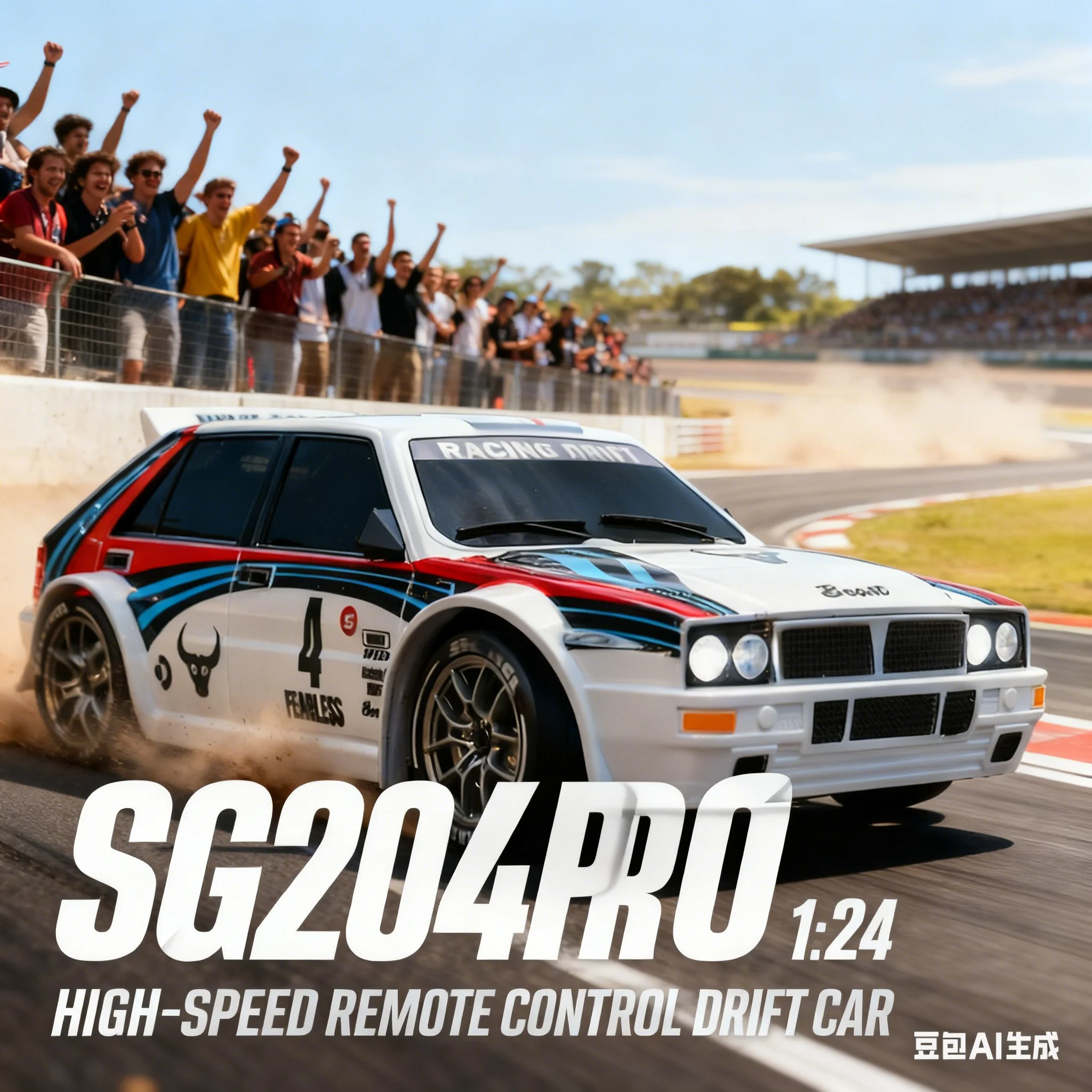 Exclusive Sale on the Entire Network SG204PRO1/24 Remote Control Car 2.4G High-Speed Drift 4WD Remote Control Car GTR Racing Toy