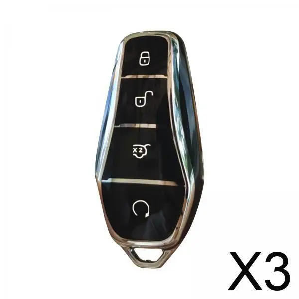 

Чехол для автомобильного ключа, мягкий материал ТПУ, защита для ключей, автомобильный аксессуар, подходит для BYD Atto 3, кнопочный корпус