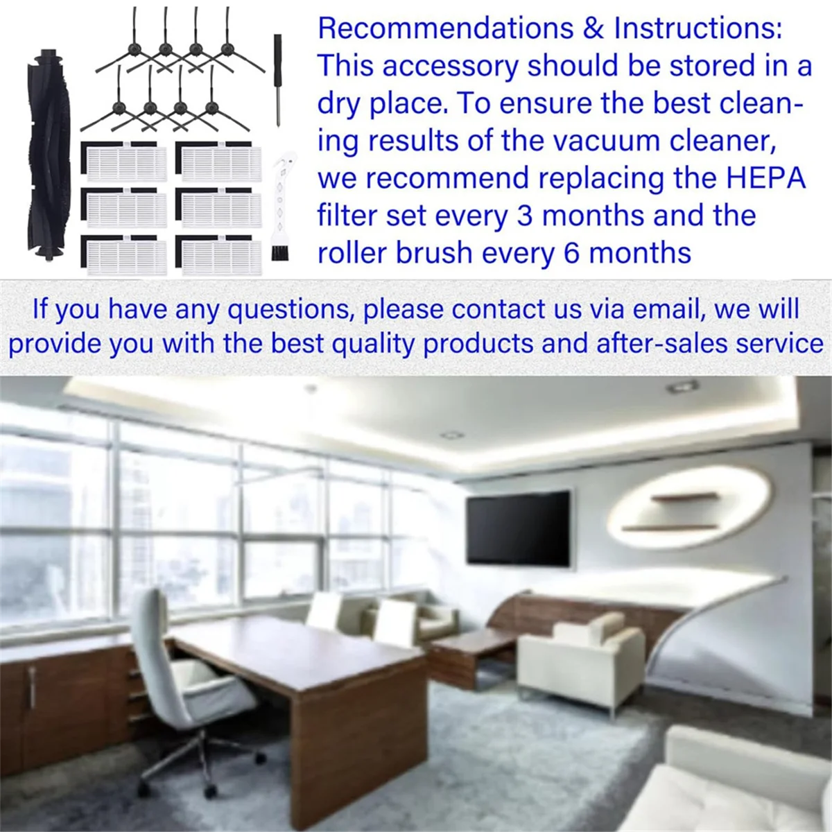 Сменные фильтры для кистей, набор аксессуаров для IHome AutoVac Nova, самопустой, робот-пылесос Ultenic T10