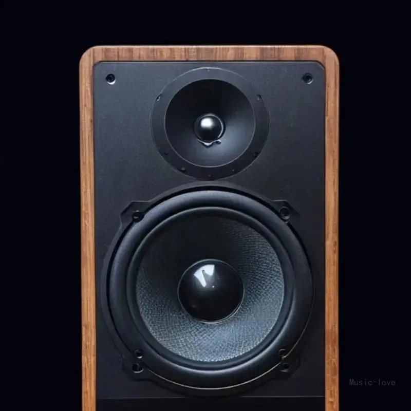 High Performances 3inch 4Ohm Hifi Tweeter Music Speakers Perfect For DIY Sound Project Enhances Acoustics Performances