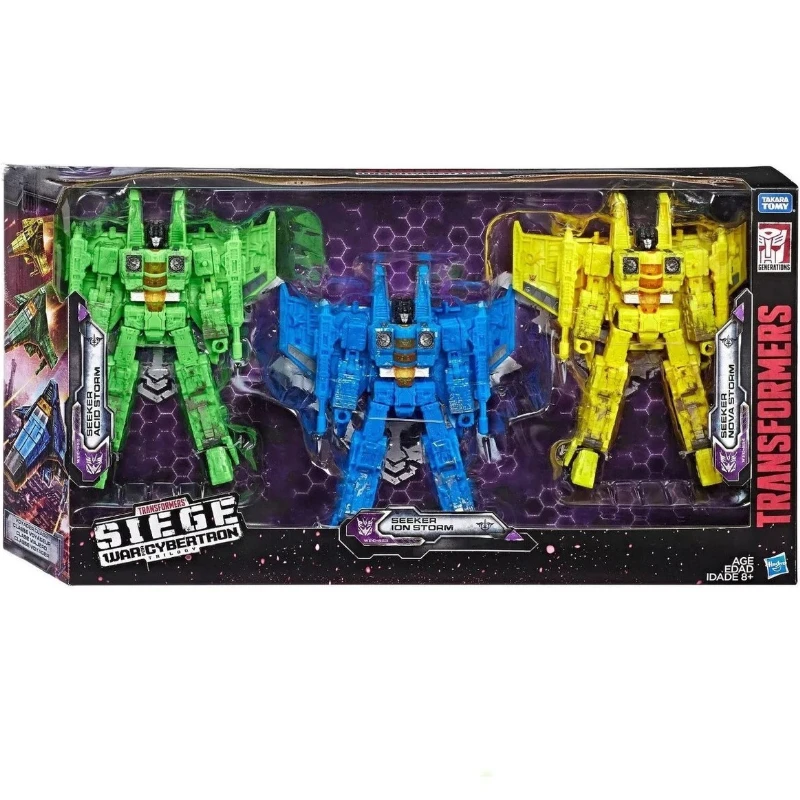 Takara Tomy-Transformers Serie G, WFC-S, rastreador de WFC-S52-54, traje de tres personas, Robot de acción de Anime, juguetes de regalo