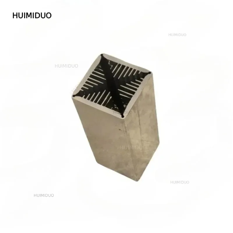 High Power Wind Tunnel Heat Sink, 80 * 80 * 200MM Aluminum Type Radiator