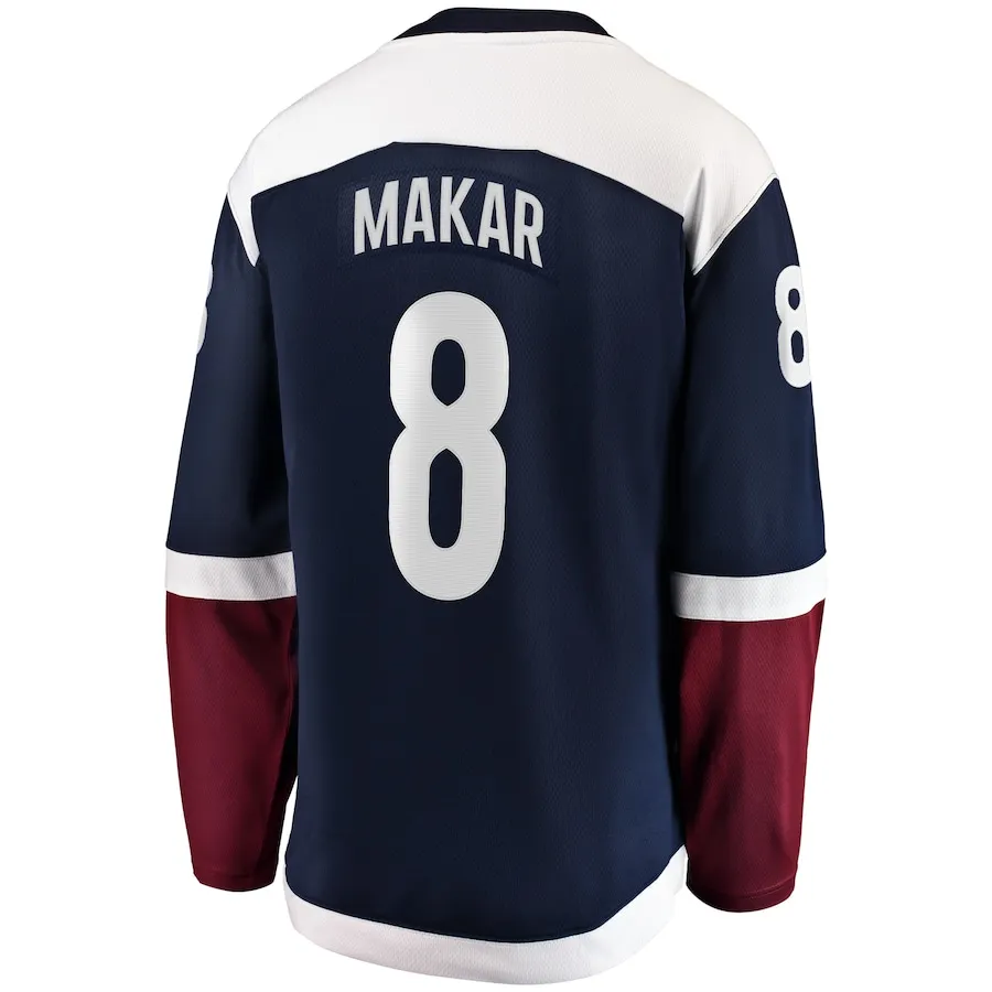 2025 Wholesale Stitched Colorado Hockey Jersey Men MacKinnon Makar Rantanen Annunen Ice Hockey Uniform