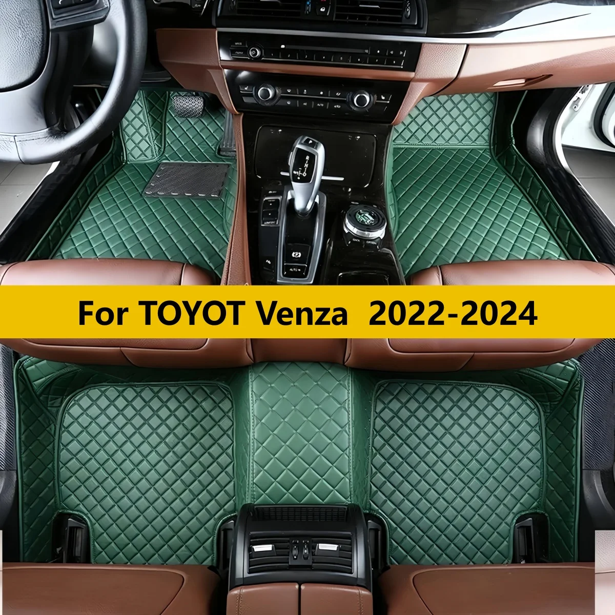 

Автомобильные коврики для TOYOTA Venza 2022 2023 2024, полный комплект, коврики для ног, автомобильные аксессуары