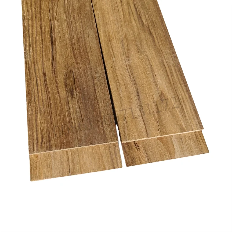 

Custom Teak Wood Board / Slats - 2 Pieces, 1mm to 10mm Thick, 120mm to 150mm Widths, for DIY Furniture Woodworking