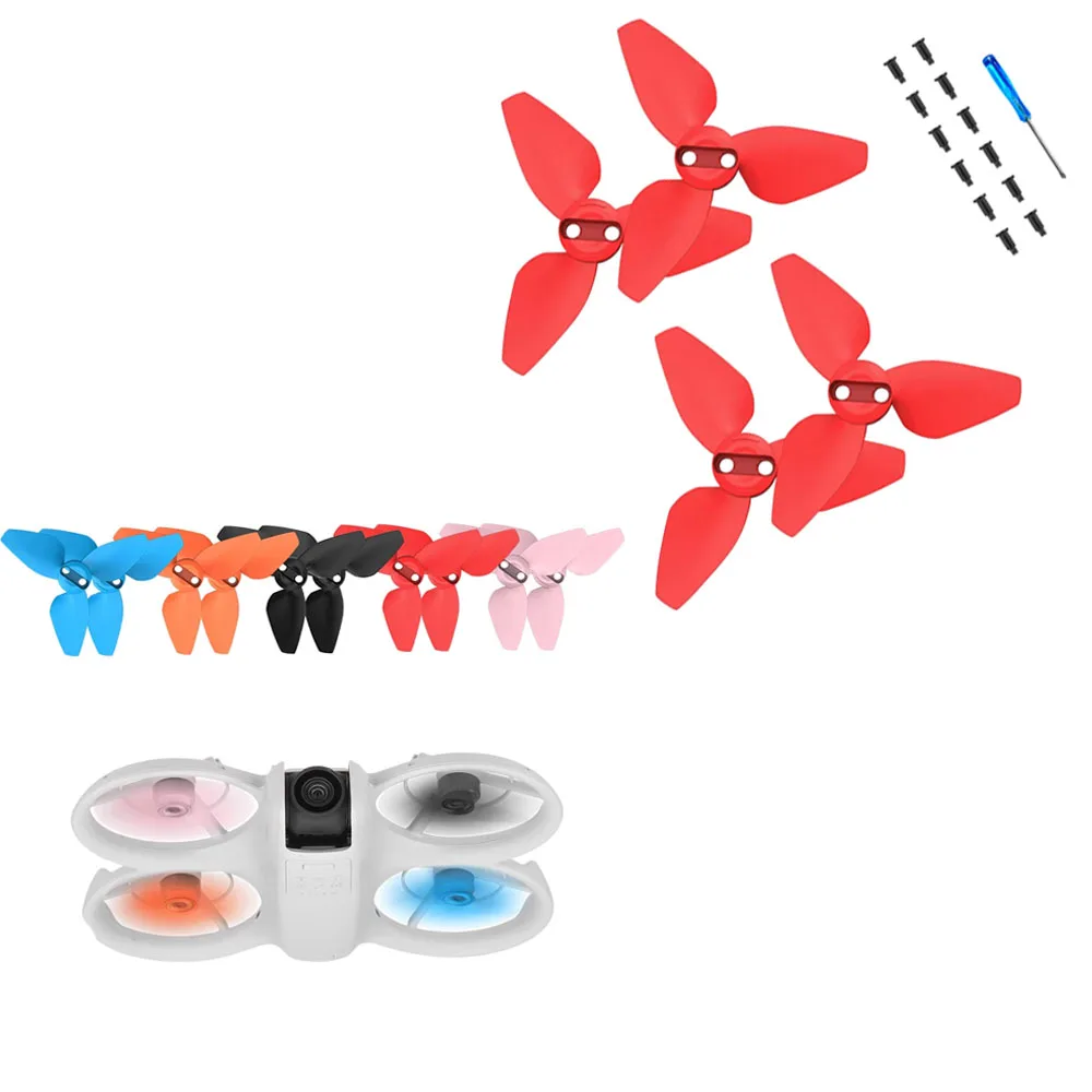 

Colorful Propeller Wing for DJI Neo Drone Propeller Accessories Black Red