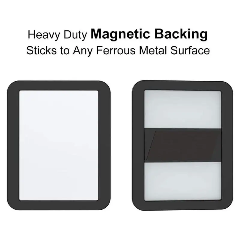 Magnetic Locker Mirror Rectangular Magnetic Mirror For School Locker Smooth Locker Accessories For Bathroom Household