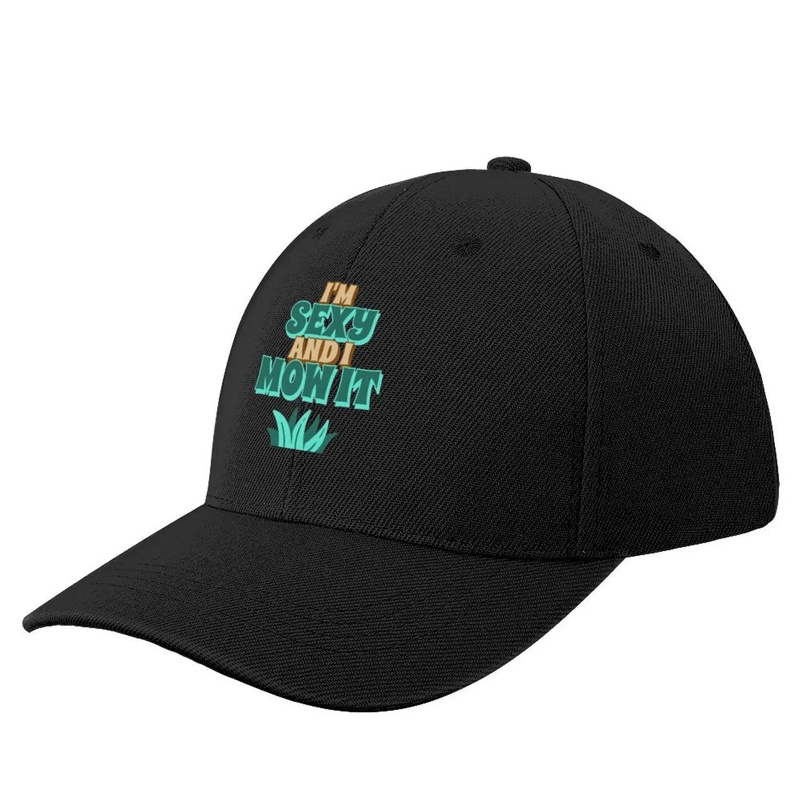 

I'm Sexy And I Mow It Baseball Cap Designer Hat Visor Mens Tennis Women's