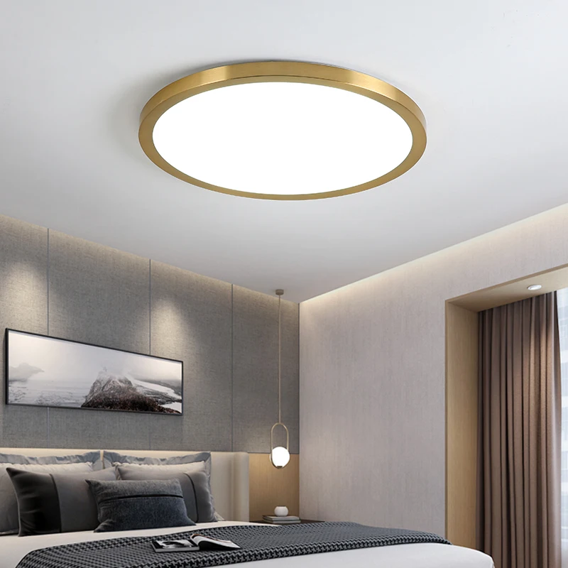 Simple LED Ceiling Light Ultra-thin Lights Bedroom Living Room Led Ceiling Lamp Aisle Hallway Entrance Living Balcony Lustres