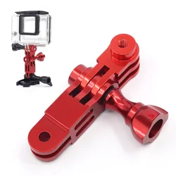 CNC Aluminium 3 way Adjustable Pivot Arm Long & Short Adjust Arm Adapter for Gopro Hero 13 12 11 10 Xiaomi Yi Action Accessories