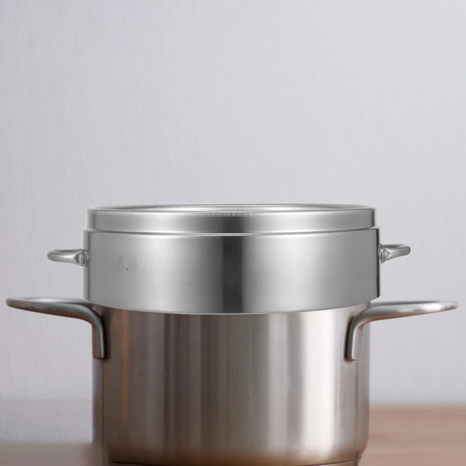 

1pc Stainless Steel Steamer Basket Dim Sum Steamer Steaming Basket Vegetable Draining Tool Reusable Lightweight Stackable