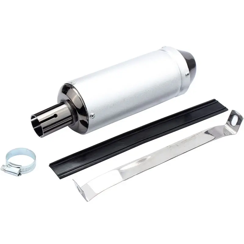 Multi-Purpose For Universal Motorbike 110Cc-160Cc Motorcycle Muffler System Dirt Pit Bike Exhaust Pipe 28Mm ATV Scooter