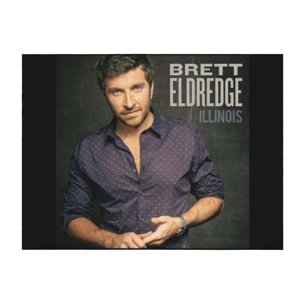 

Brett Eldredge illinois Throw Blanket Thermals For Travel warm winter Tourist Kid'S Blankets