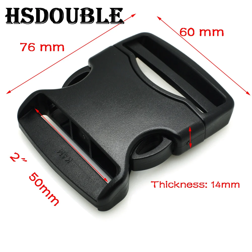 10 Pcs/Pack 20mm 25mm 32mm 38mm 50mm Webbing Detach Buckle for Outdoor Sports Backpaks Students Bags Luggage Travel Accessories