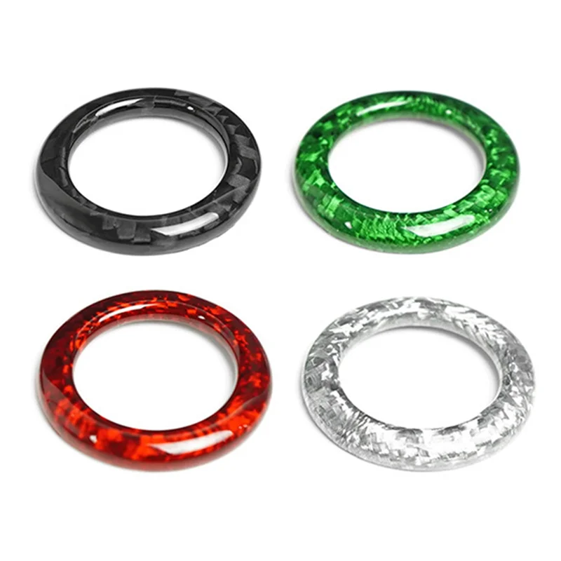 

Car Gear Shift Button Trim Gear Shift Button Trim For Abarth 595 Carbon Fiber For Abarth 595 695