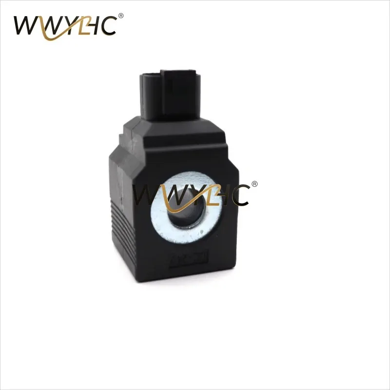 Construction Machinery Spare Parts, 2‑Pin Pilot Solenoid Valve Coil C13DM12/14 UN‑D for Excavator