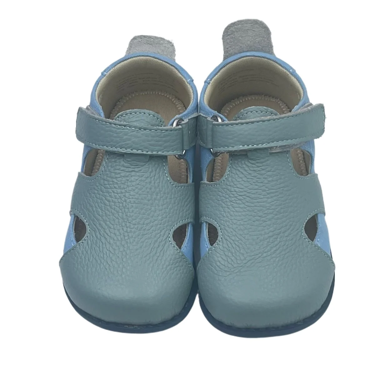 Image of Tipsietoes Kinder Leder + Canvas Barfußsandalen Niedriger Absatz Enfants Fille Partykleid Schuhe Kleinkind Kinder Sommer Weich