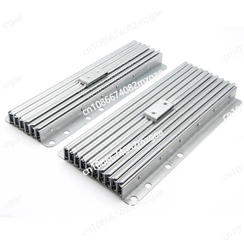 

Invisible dining table telescopic guide sliding dining table slide aluminum alloy multifunctional folding extension