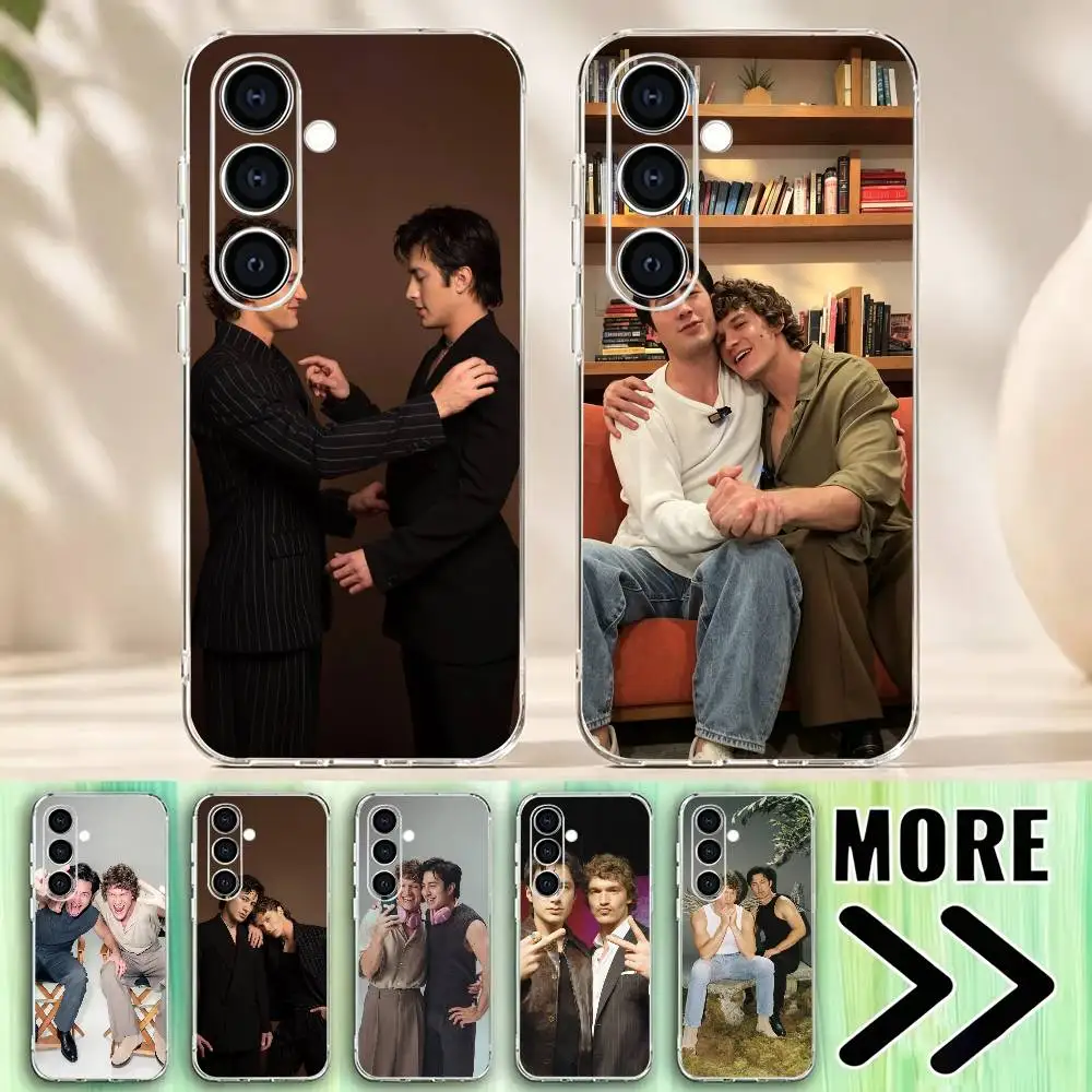 Heated Rivalry C-Connor And H-Hudson Phone Case Transparent Soft case Silicone For Samsung A73,A72,A71,A70,A53,A52,A51