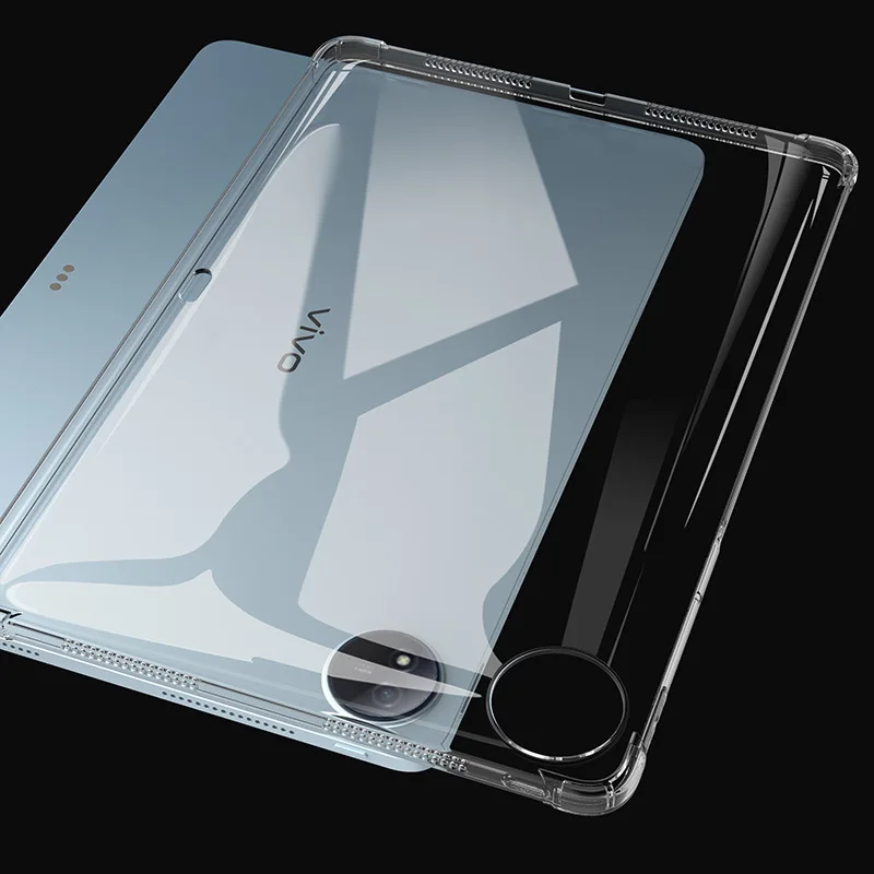 

For Vivo Pad3 Pro 13" Case Transparent Soft TPU Cover for Vivo Pad2 12.1/Pad Air 11.5/Vivo Pad 11 Tablet Protective Funda Coque