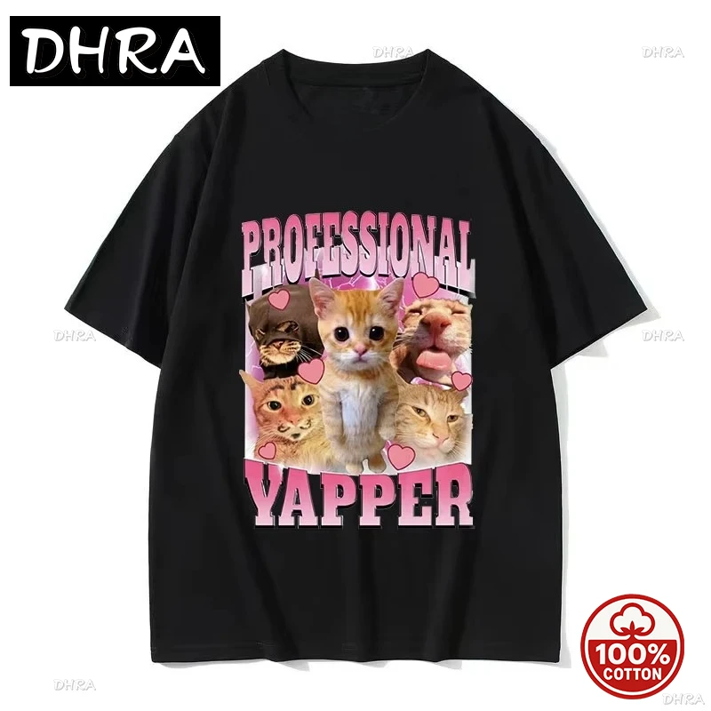 المهنية كس الآكل مضحك القط عاشق تي شيرت الرجال ملابس عصرية غير رسمية تي شيرت للجنسين 100% القطن لطيف كول تي شيرت #5