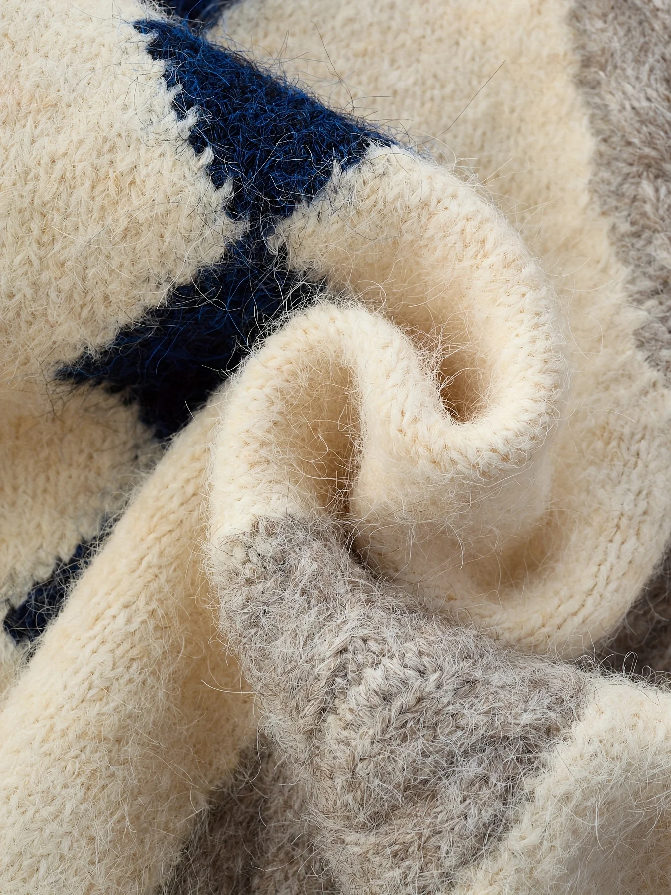 한국 스타일 대학풍 겹겹이 쌓인 깅엄 체크 V넥 니트 가디건 베스트 루즈핏 아우터웨어 민소매 스웨터 베스트