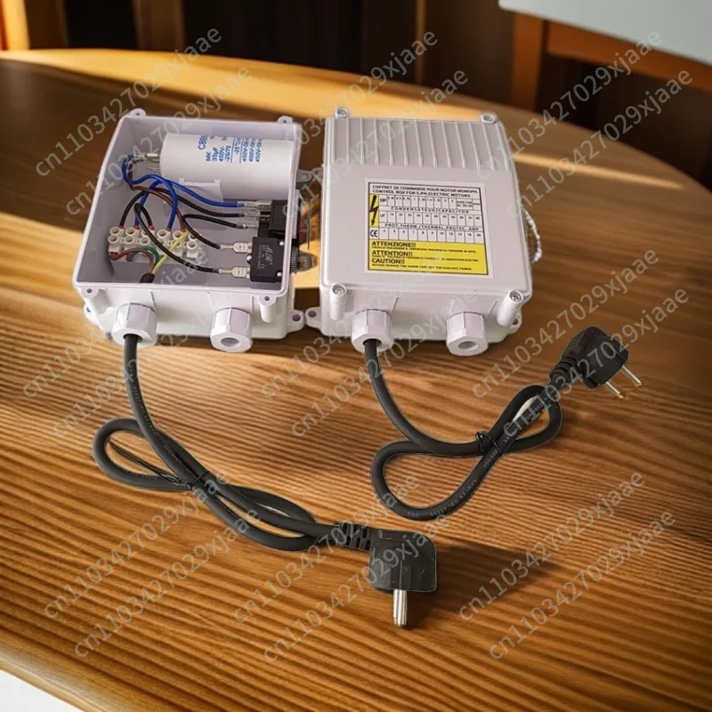 Deep well pump external control box capacitor switch box power box 220V