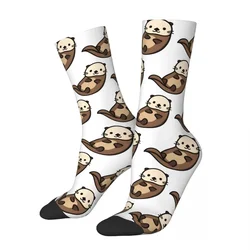 Otter Socks Harajuku High Quality Stockings All Season Long Socks Accessories for Unisex Gifts