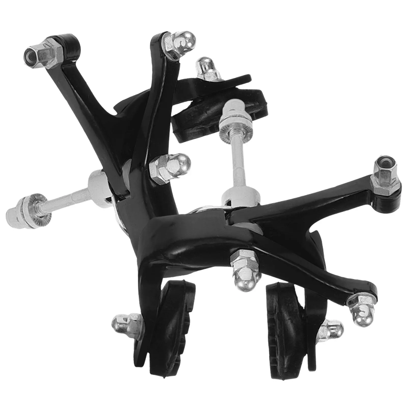 

2Pcs Bike Brake Calipers Aluminum Alloy Wear-Resistant for Mountain Bike Long-Distance Travel Professional Cycling Brake Pads