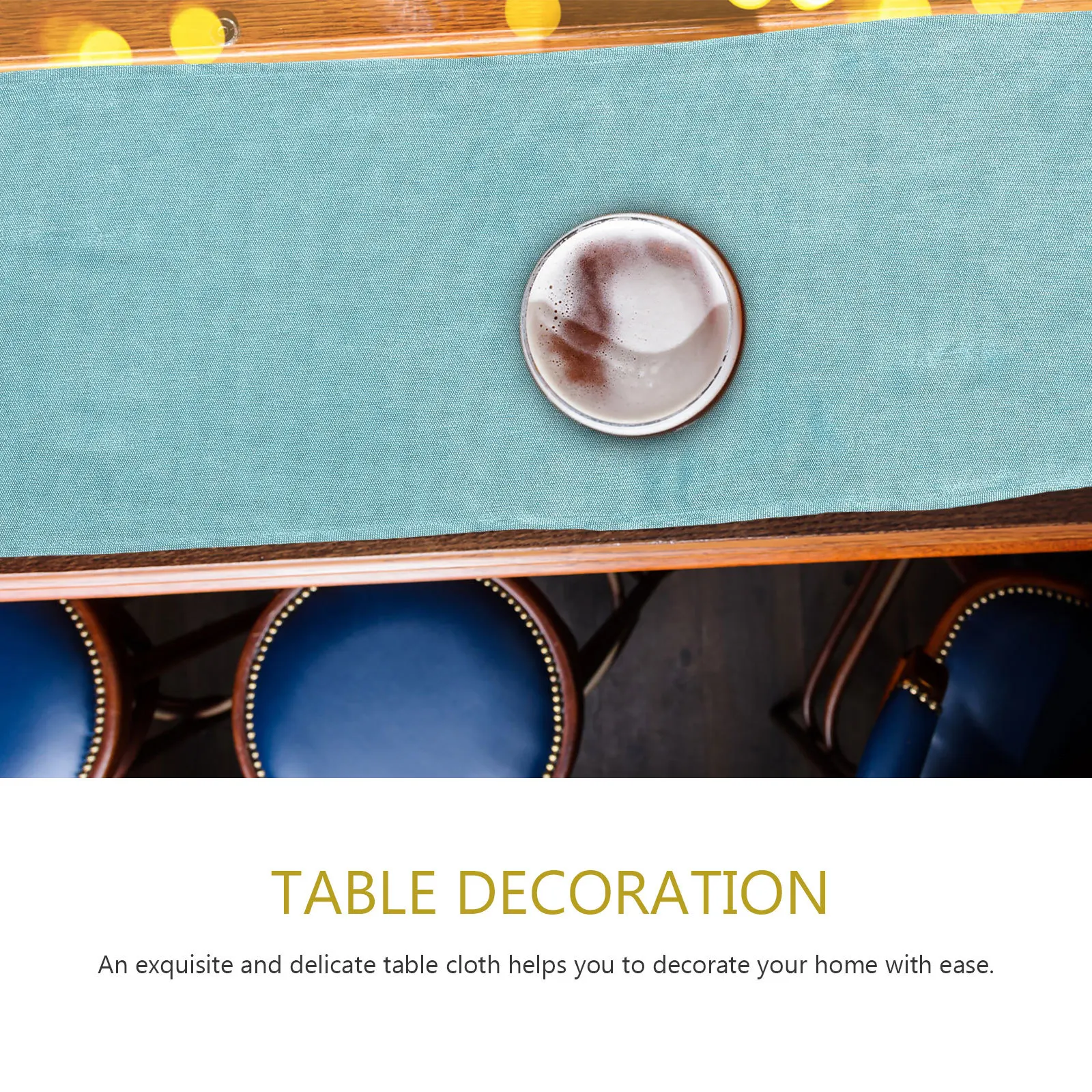 

Tassel Table Runner Cotton Linen Decorative Tablecloth Wedding Party Dining Table Cover Simple Style Home Decor