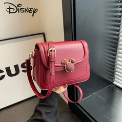 Disney Mickey nowa damska torba Crossbody modna wysokiej jakości damska torba na ramię jednolity kolor uniwersalna torba damska dojeżdżająca do pracy