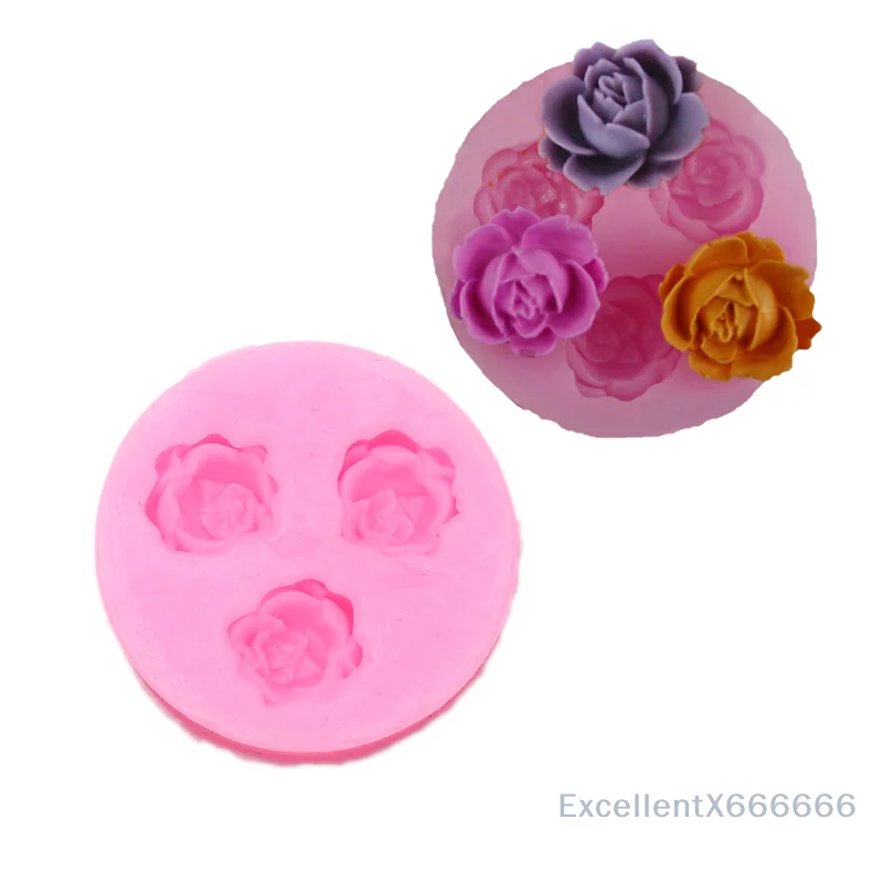 

3D Silicone Chocolate Cake Fondant Mould Baking Sugar Craft Decorating Mold