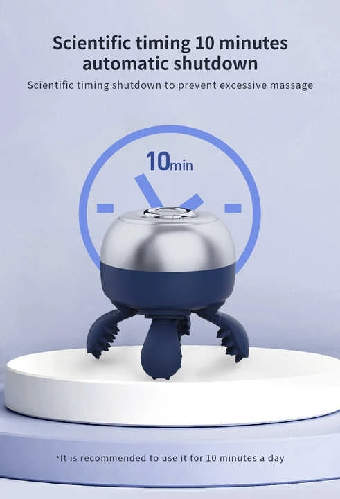 Private Label Scalp Massager for Hair Growth Electric Waterproof Hair Head Massager - view 6