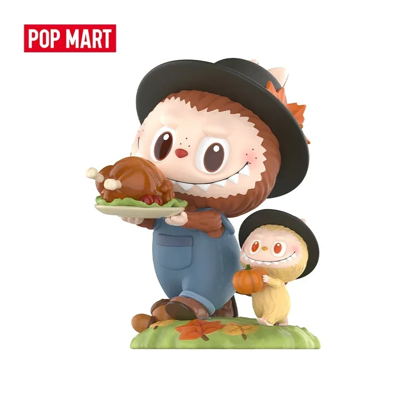 

POP MART LABUBU THE MONSTERS Thanksgiving Figurine Series Blind Box Anime Action Figure Guess Bag Ornament Figurines Desktop